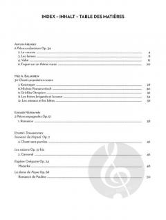 Russisches Klavieralbum zu vier Händen im Alle Noten Shop kaufen