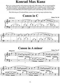 Canons and Rounds for Piano Solo von Gail Smith 