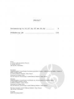 Nocturnes & Préludes von Frédéric Chopin für Klavier - Arbeitsausgabe mit Kommentaren von Alfred Cortot im Alle Noten Shop kaufen