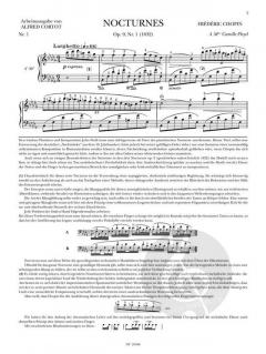 Nocturnes & Préludes von Frédéric Chopin für Klavier - Arbeitsausgabe mit Kommentaren von Alfred Cortot im Alle Noten Shop kaufen