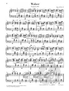 Walzer op. 39 Nr. 15 von Johannes Brahms 