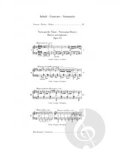 Norwegische Tänze op. 35 von Edvard Grieg 