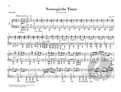 Norwegische Tänze op. 35 von Edvard Grieg für Klavier zu 4 Händen im Alle Noten Shop kaufen