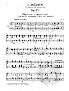 Mikrokosmos 5-6 von Béla Bartók 