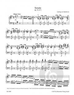 3 Sonaten in G, d ('Sturm'), Es op. 31 von Ludwig van Beethoven für Klavier im Alle Noten Shop kaufen