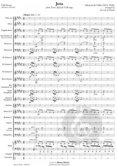 Jota von Manuel de Falla 