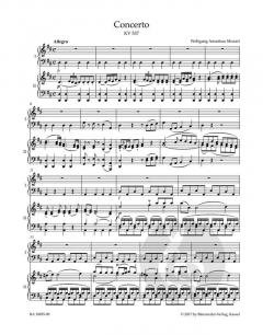 Konzert in D KV 537 von Wolfgang Rehm für Klavier und Orchester - 'Krönungskonzert' im Alle Noten Shop kaufen