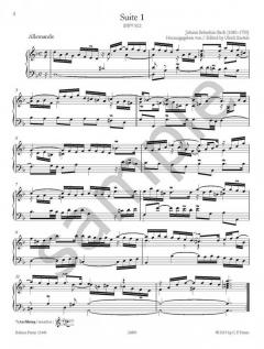 Französische Suiten BWV 812-817 - Französische Ouvertüre BWV 831 von Johann Sebastian Bach für Klavier solo (Neuausgabe nach den Quellen) im Alle Noten Shop kaufen