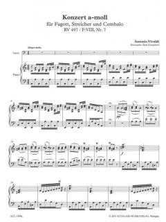 Konzert a-moll Nr. 7 RV 497 von Antonio Vivaldi 