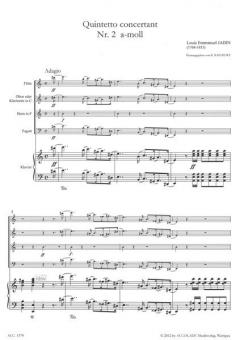 Quintetto concertant a-Moll Nr.2 