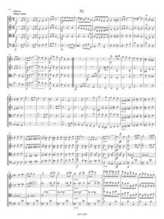 Streichquartett F-Dur op. 42 - Partitur und Stimmen 