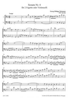 6 Sonaten TWV40:101-106 2 (Nr.4-6) von Georg Philipp Telemann 