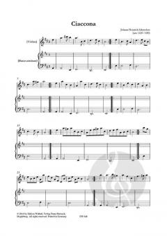 Ciaccona von Johann Heinrich Schmelzer 