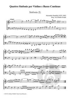 10 Sinfonien 1 (Modena-Manuskript) von Alessandro Stradella 