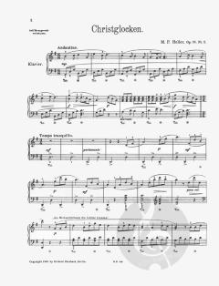 Christglocken op. 70,2 von M. P. Heller 