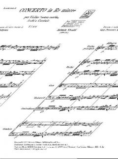 Concerto In D Minor RV243 (Gian Francesco Malipiero) 