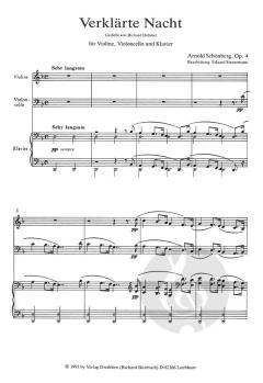 Verklärte Nacht op. 4 von Arnold Schönberg 