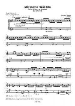 Movimento rapsodico op. 127 von Krzysztof Meyer 