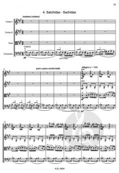 Miniaturen für Streichquartett von Sulchan Zinzadse im Alle Noten Shop kaufen (Partitur)