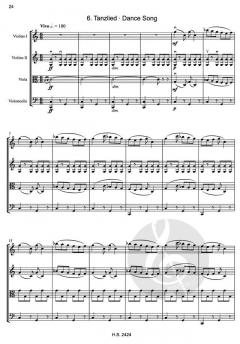 Miniaturen für Streichquartett von Sulchan Zinzadse im Alle Noten Shop kaufen (Partitur)