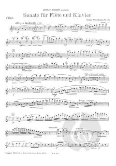 Sonate op. 135 von Julius Weismann 