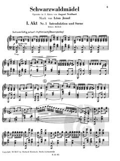 Schwarzwaldmädel von Léon Jessel 