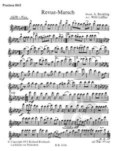 Hoch auf dem gelben Wagen - und Revue-Marsch von Heinz Höhne 