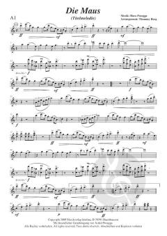 POSEGGA, H. : Die Maus - Akkordeonorchester Kpl.(ohne Part.) 