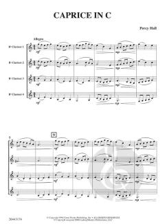 Caprice In C von Percy Hall 