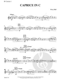 Caprice In C von Percy Hall 