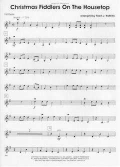 Christmas Fiddlers On the Housetop 