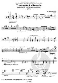 Traumstück von Jan Müller-Wieland für Kontrabass solo im Alle Noten Shop kaufen