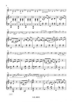 Hommage à Sergej Sergejewitsch von André Parfenov für Violine und Klavier (2012) im Alle Noten Shop kaufen