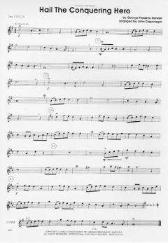 Hail the Conquering Hero von Georg Friedrich Händel 