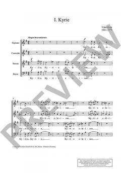 Messa a quattro voci (senza Gloria) von Nino Rota 