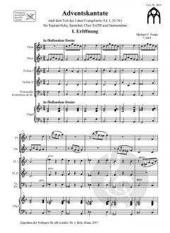Adventskantate von Michael C. Funke 