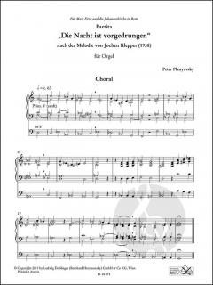 Die Nacht ist vorgedrungen (Peter Planyavsky) 