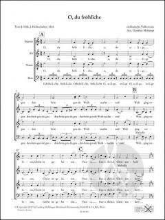 Weihnachtslieder für gemischten Chor 