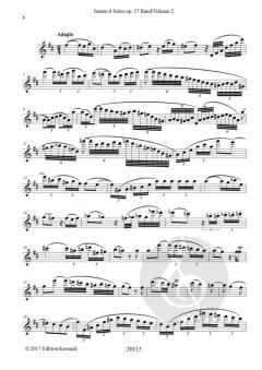 6 Solos für Flöte op. 17 - Band 2 von Niels Peter Jensen für Flöte solo im Alle Noten Shop kaufen