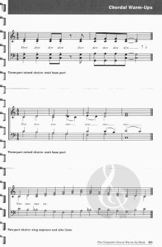 The Complete Choral Warm-Up Book (Jay Althouse) 