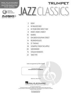 Jazz Classics - Instrumental Play-Along for Trumpet im Alle Noten Shop kaufen