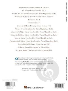 The Very Best of Bach - Instrumental Play-Along for Trumpet im Alle Noten Shop kaufen