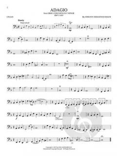 The Very Best Of Bach - Instrumental Play-Along for Cello im Alle Noten Shop kaufen