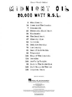 Midnight Oil - 20,000 Watt R.S.L. 