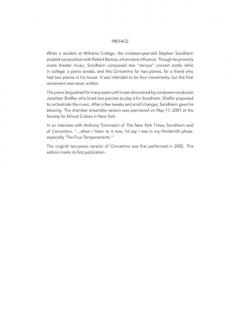 Concertino For Two Pianos von Stephen Sondheim 