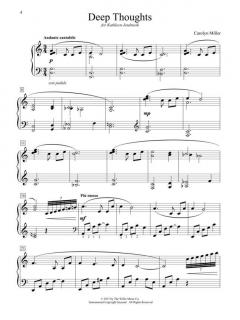 More Piano Solos in Lyrical Style von Carolyn Miller 