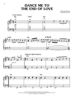 Leonard Cohen for Easy Piano 