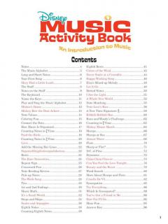 Disney Music Activity Book 