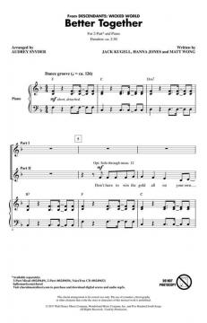 Better Together (From Descendants: Wicked World) (Jack Kugell) 