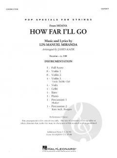 How Far I'll Go von Miranda Lin-Manuel 